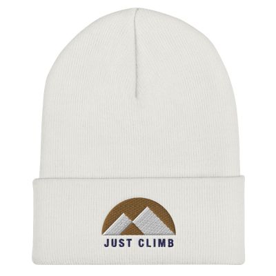 Just Climb Outdoor Rock Climbing Cuffed Beanie