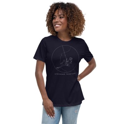 Stronger Together Women’s Relaxed Dark Print T-Shirt