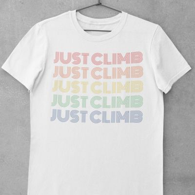 Just Climb Retro T-Shirt