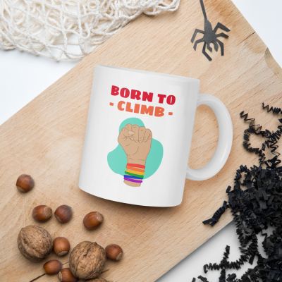 Born to Climb Coffee Mug